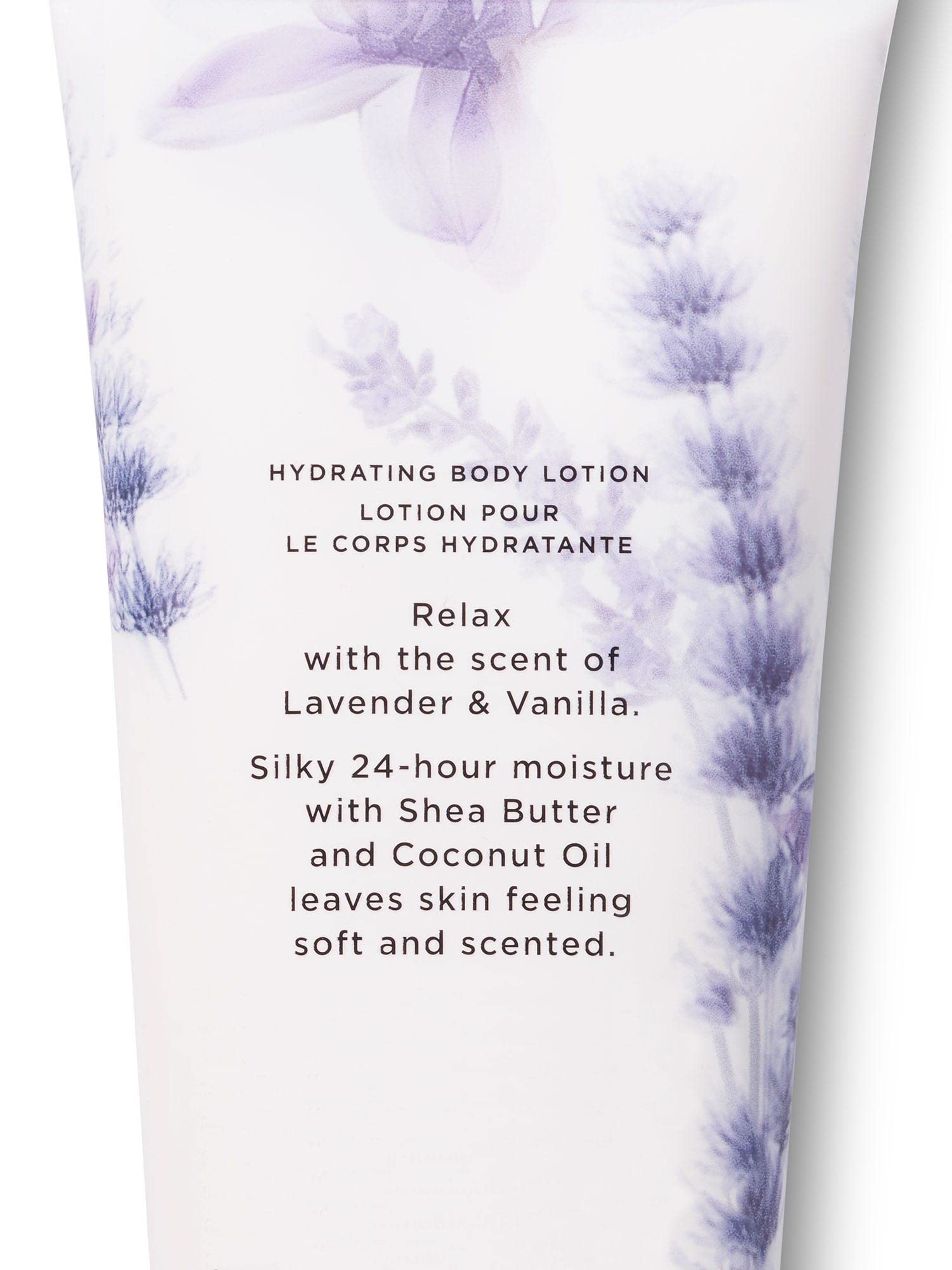 Victoria's Secret Lavender Vanilla Lotion pump dispense for convenient daily use