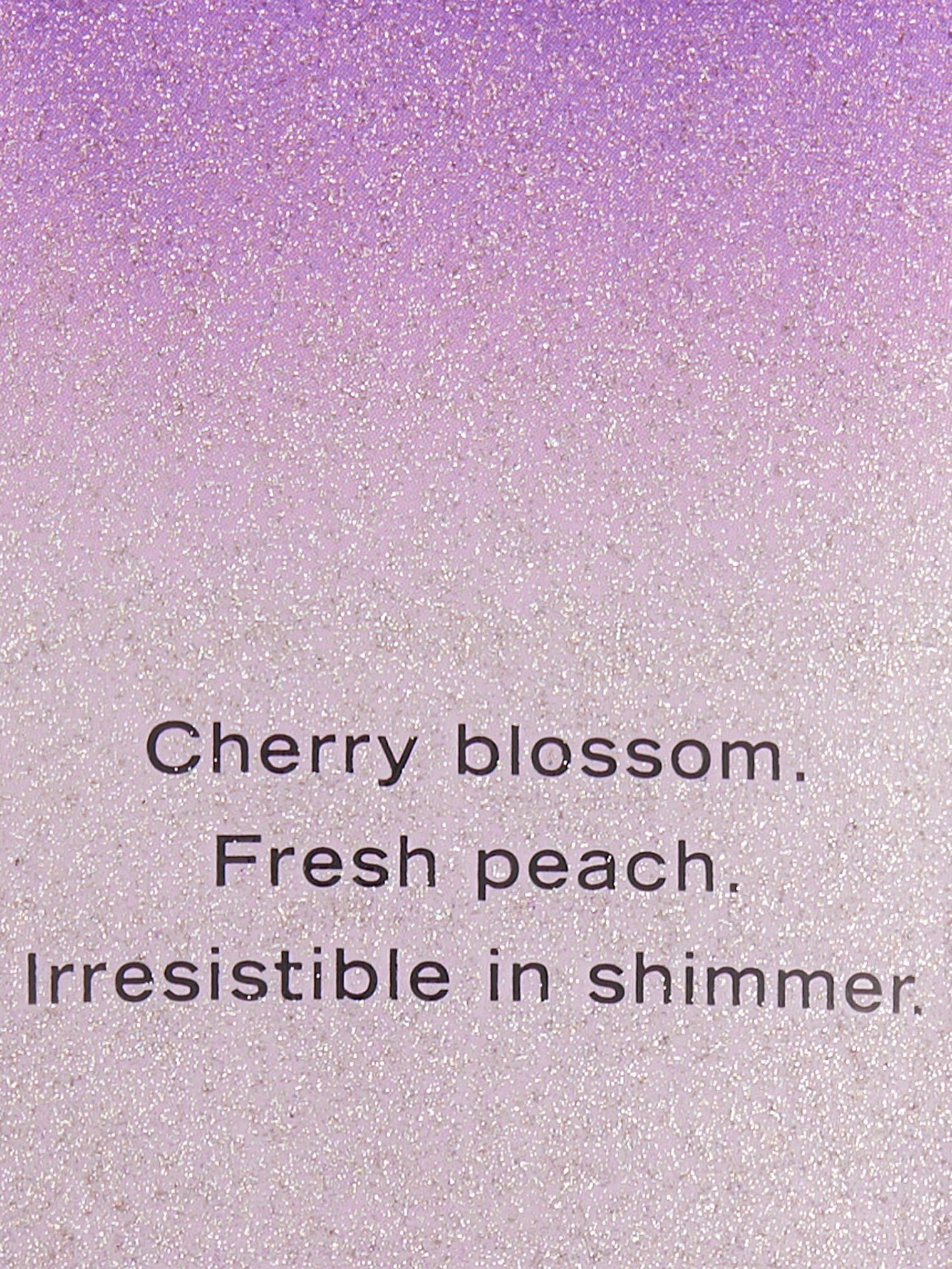 Victoria's Secret Love Spell shimmer on skin after use for subtle glow
