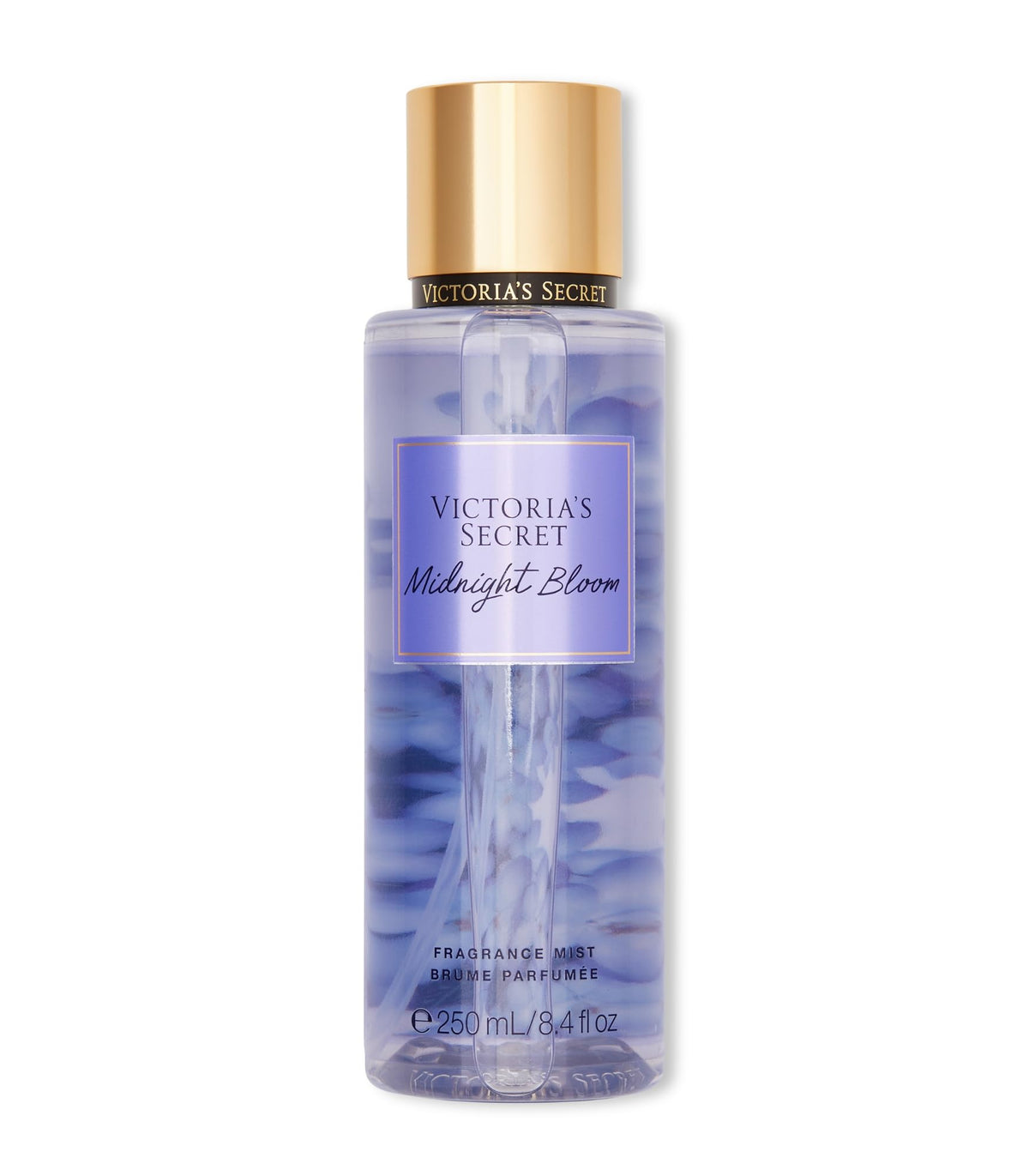 Victoria's Secret Midnight Bloom bottle with soft floral aroma for daily wear