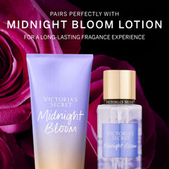 Victoria's Secret Midnight Bloom mist spray close-up for easy, repeated application