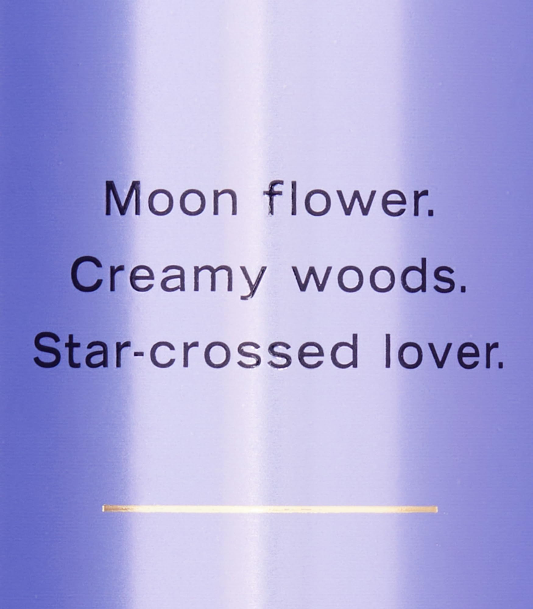 Victoria's Secret Midnight Bloom moon flower note highlight for delicate opening