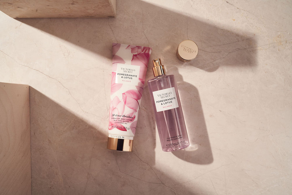 Victoria's Secret Natural Beauty collection packaging image emphasizes premium, nature-inspired skincare.