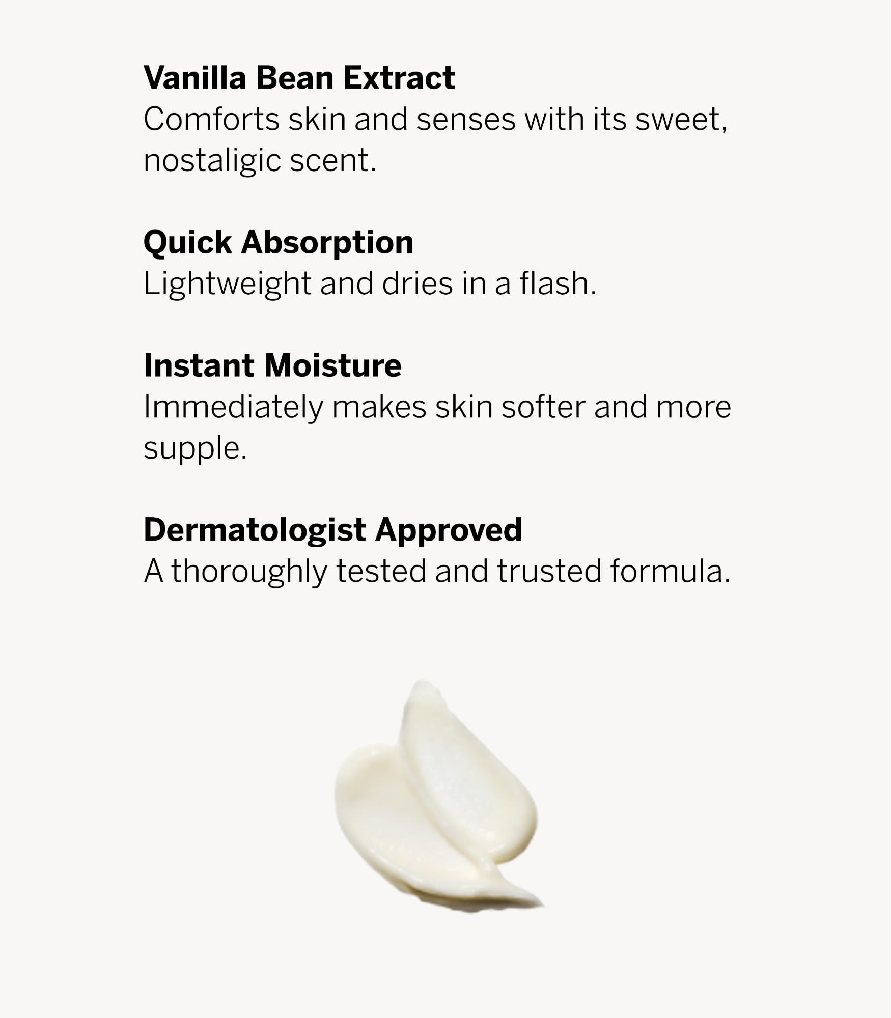 Victoria's Secret PINK vanilla lotion close-up highlights creamy texture for smooth skin.