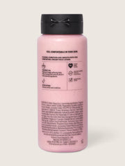 Pink Coco Scrub Wash coconut oil ingredient nourishes skin softly.