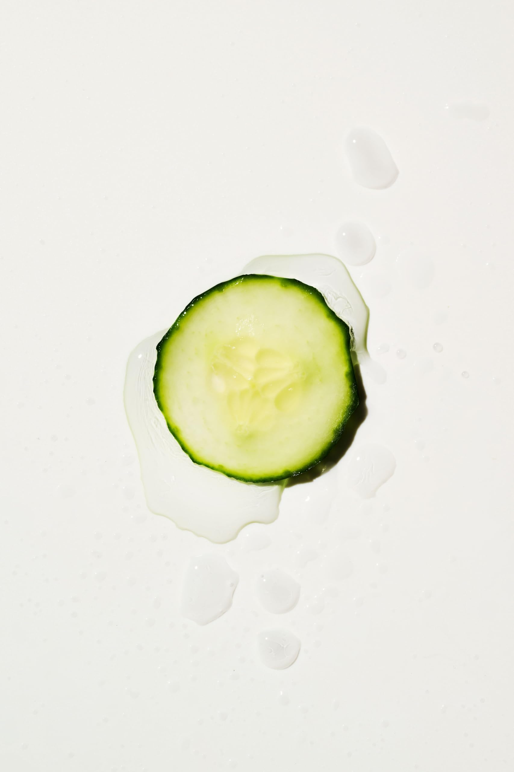 Victoria's Secret PINK Cucumber Mist packaging close-up emphasizes its alcohol-free formula.
