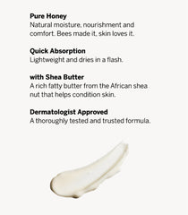 Victoria's Secret Pink Honey Nourishing lotion bottle pump demonstrates quick-absorb hydration