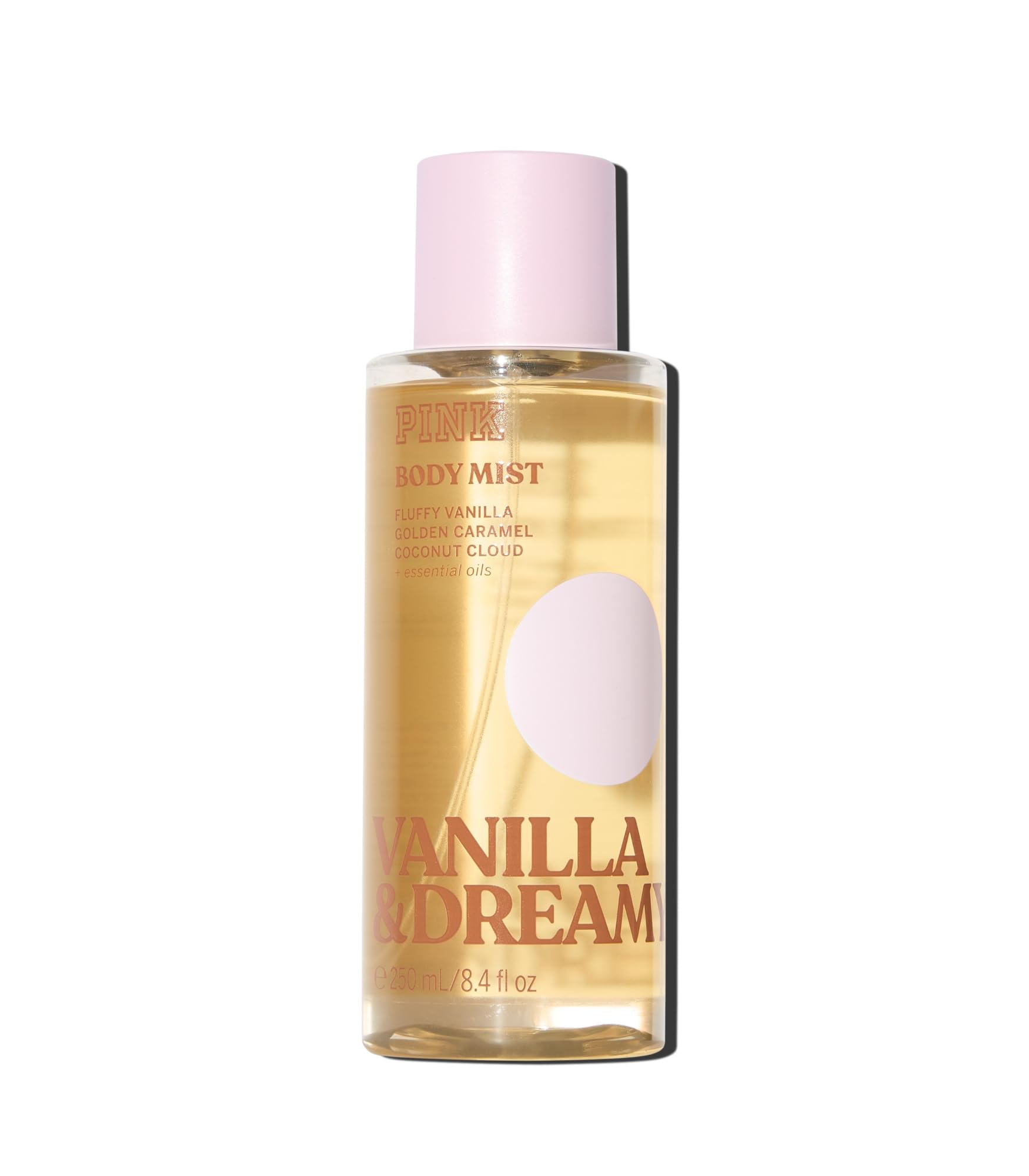 Victoria's Secret Pink Vanilla Dreamy bottle for daily refreshment and soft aroma