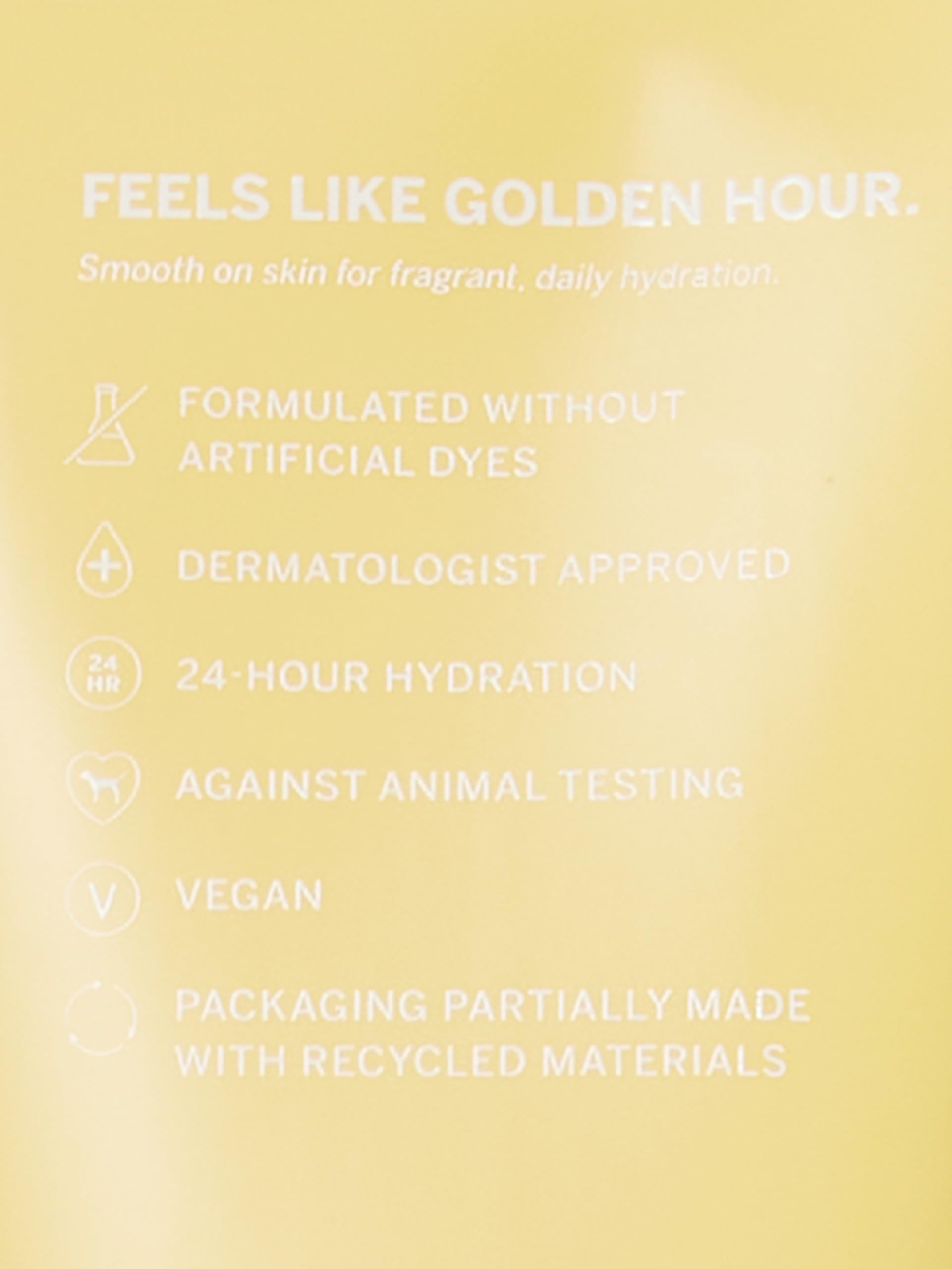 Victoria's Secret PINK Vanilla Dreamy Lotion packaging on display with vegan cruelty-free branding.