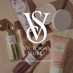 Victoria's Secret Pomegranate & Lotus lotion swirl highlights rich texture for luminous, soft skin.