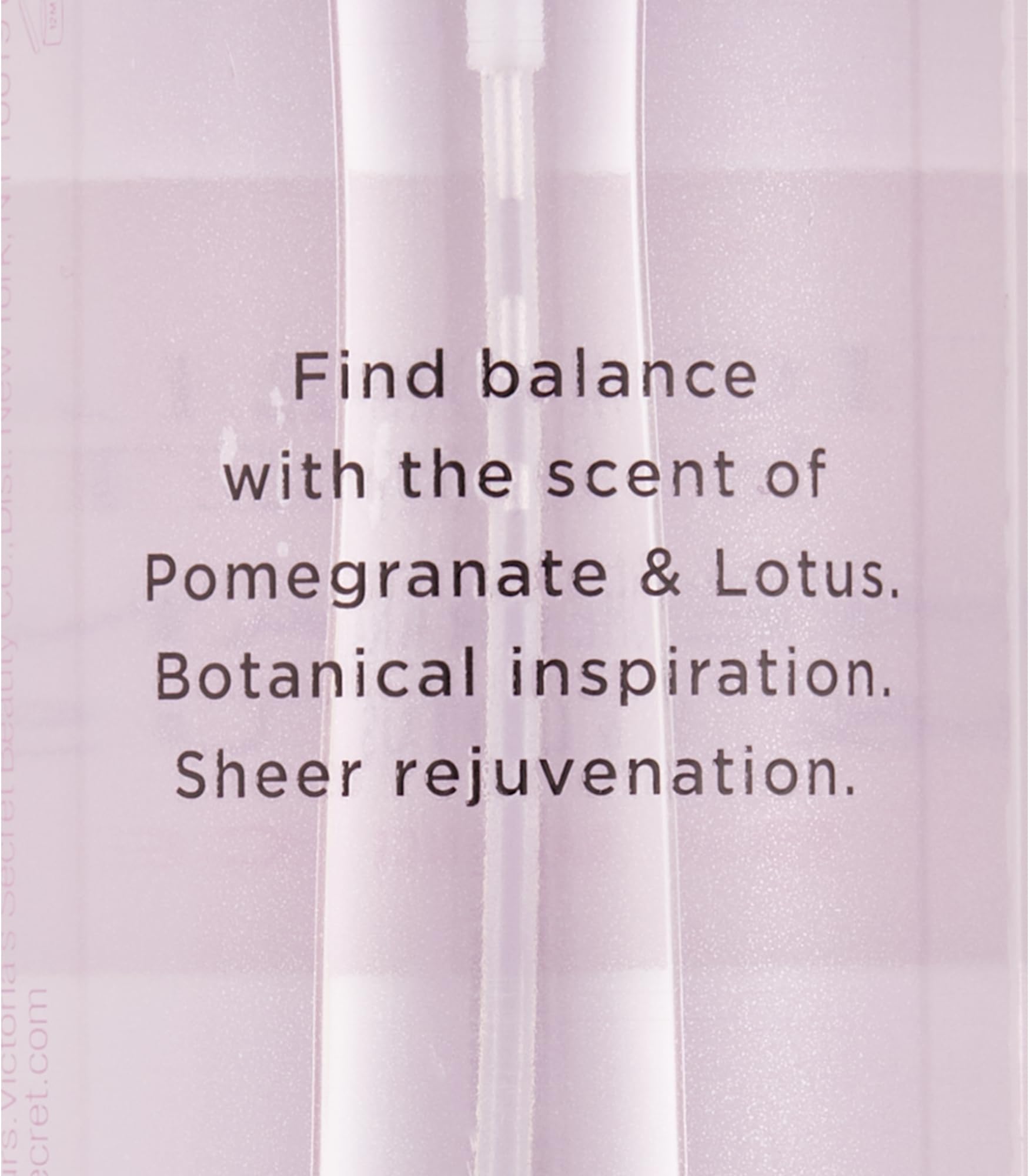 Victoria's Secret Pomegranate & Lotus Mist on hair for delicate scent retention.