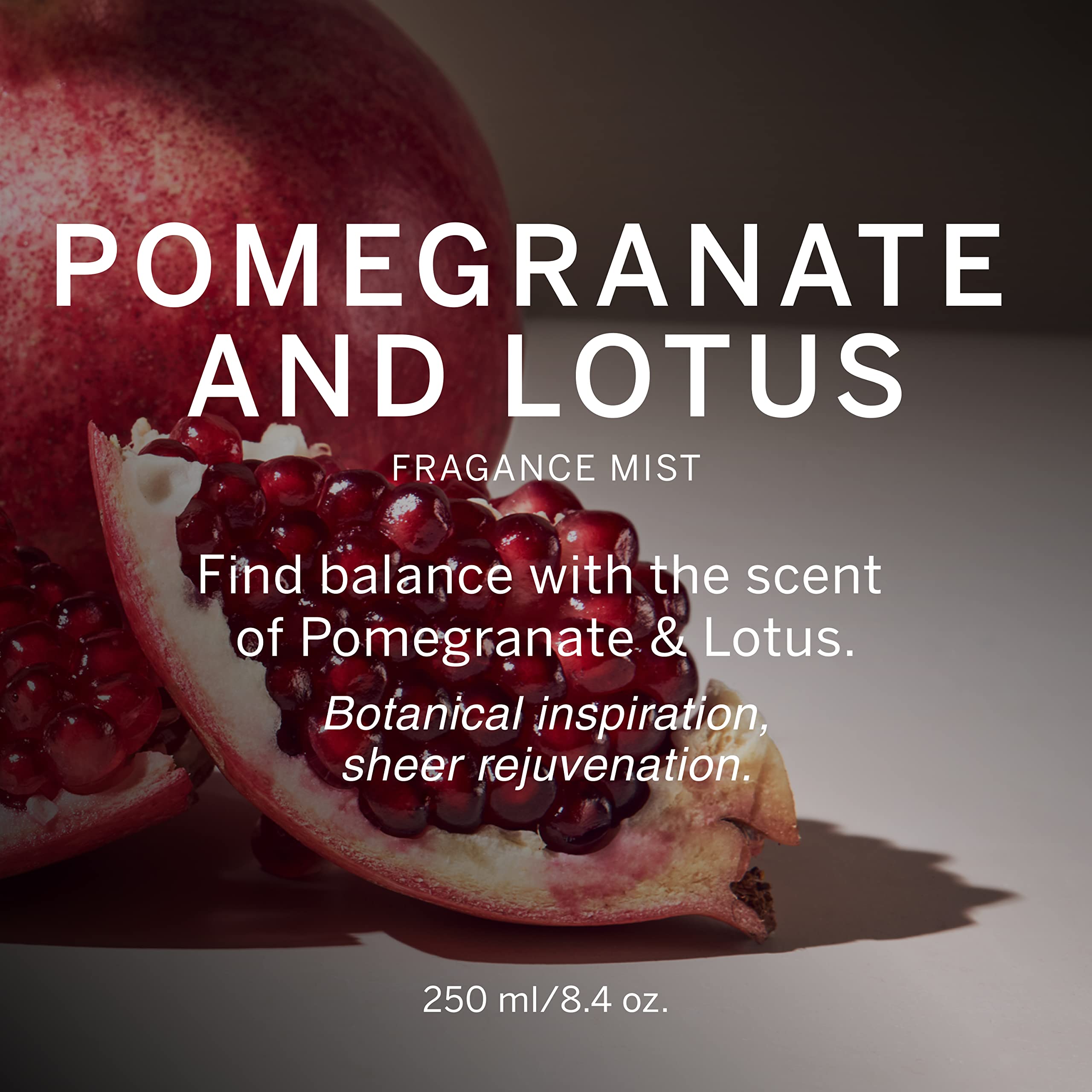 Victoria's Secret Pomegranate & Lotus Mist applied on shoulder for light fragrance.