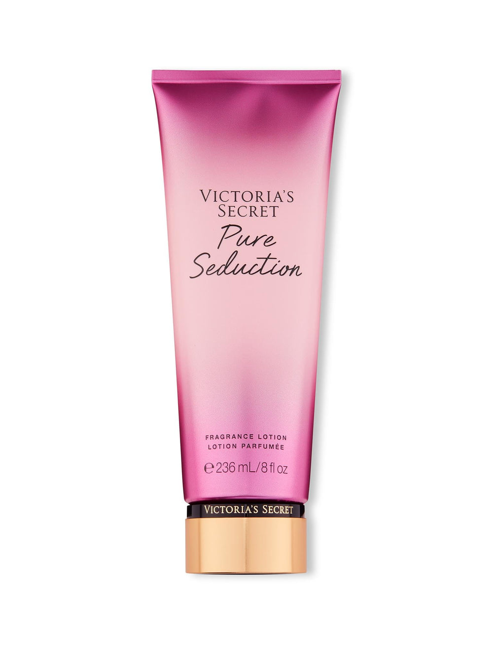 Victoria's Secret Pure Seduction bottle closeup for daily fragrance.