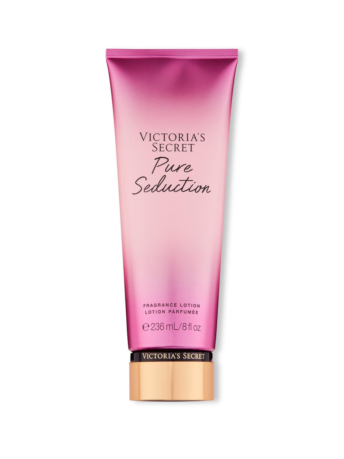 Victoria's Secret Pure Seduction bottle closeup for daily fragrance.