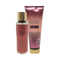 Victoria's Secret fragrance lotion bottle showing hydrating cream for 24 hour moisturization.