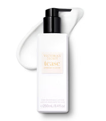 Victoria's Secret Tease Creme Cloud bottle shows airy gourmand fragrance for daily wear.
