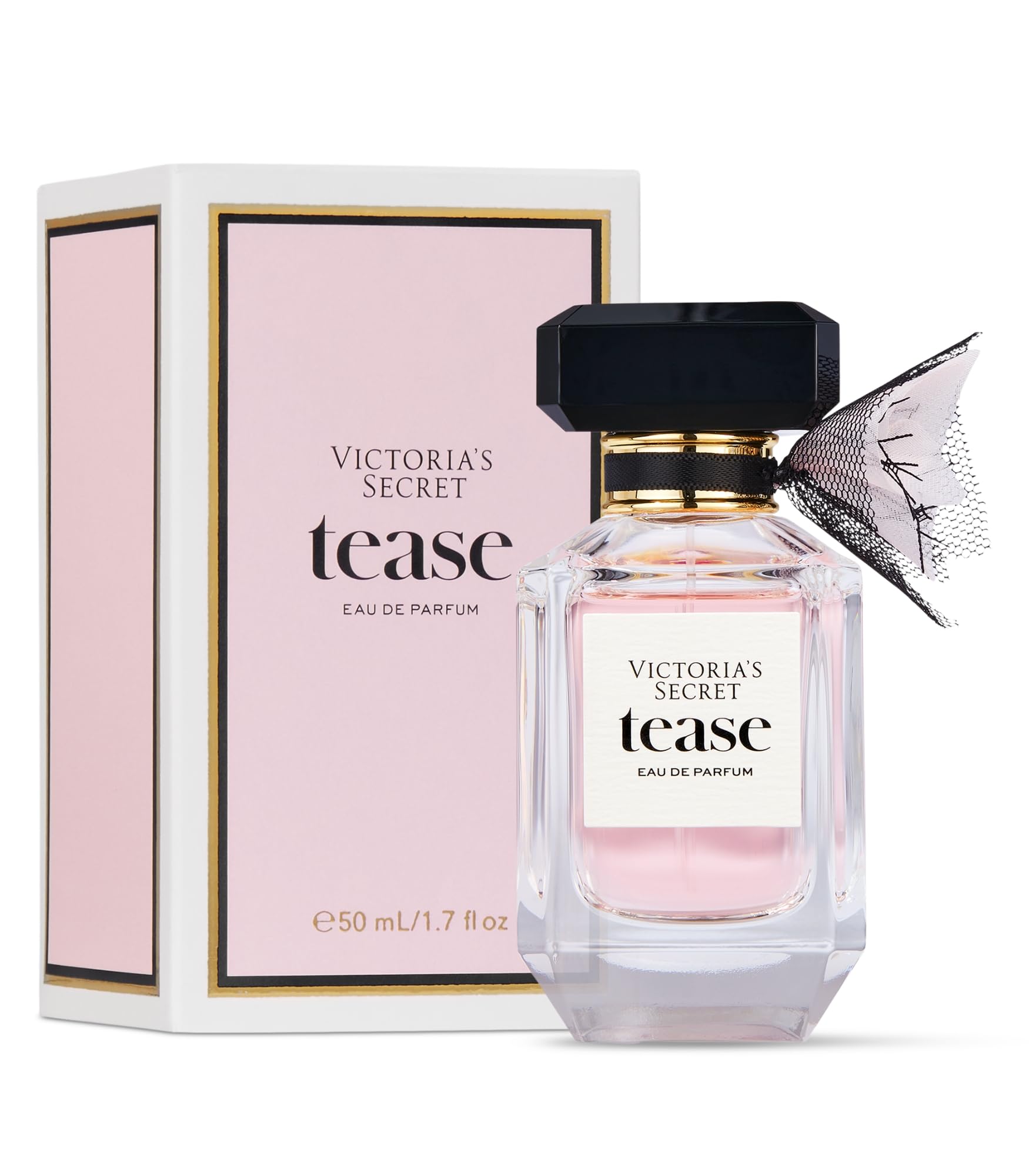 Victoria's Secret Tease EDP bottle on vanity for daily allure.