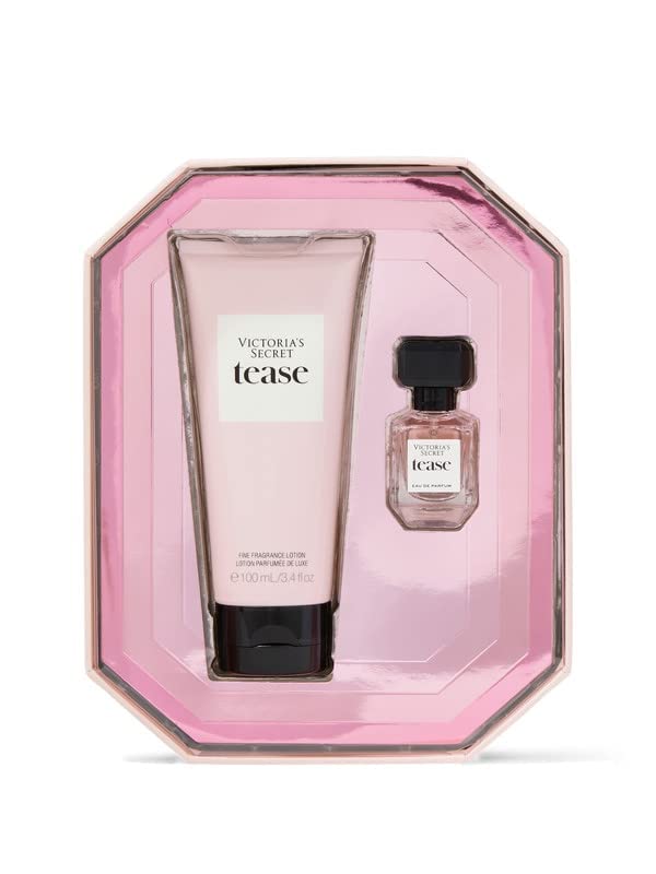 Victoria's Secret Tease TSA-friendly travel duo shown for easy carry-on use.
