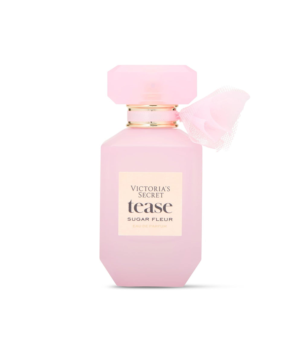Victoria's Secret Tease Sugar Fleur packaging on shelf suggests gifting appeal.