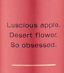 Victoria's Secret Temptation bottle back showing premium branding