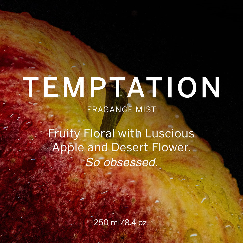 Temptation pairing-lotion suggests extended scent with matching lotion