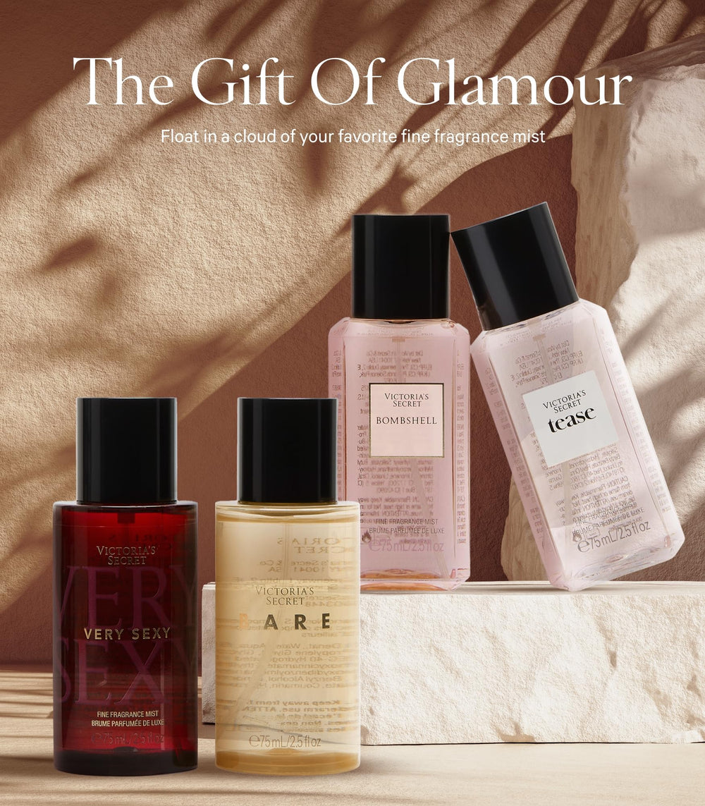Victoria's Secret travel-friendly bundle invites easy on-the-go fragrance.