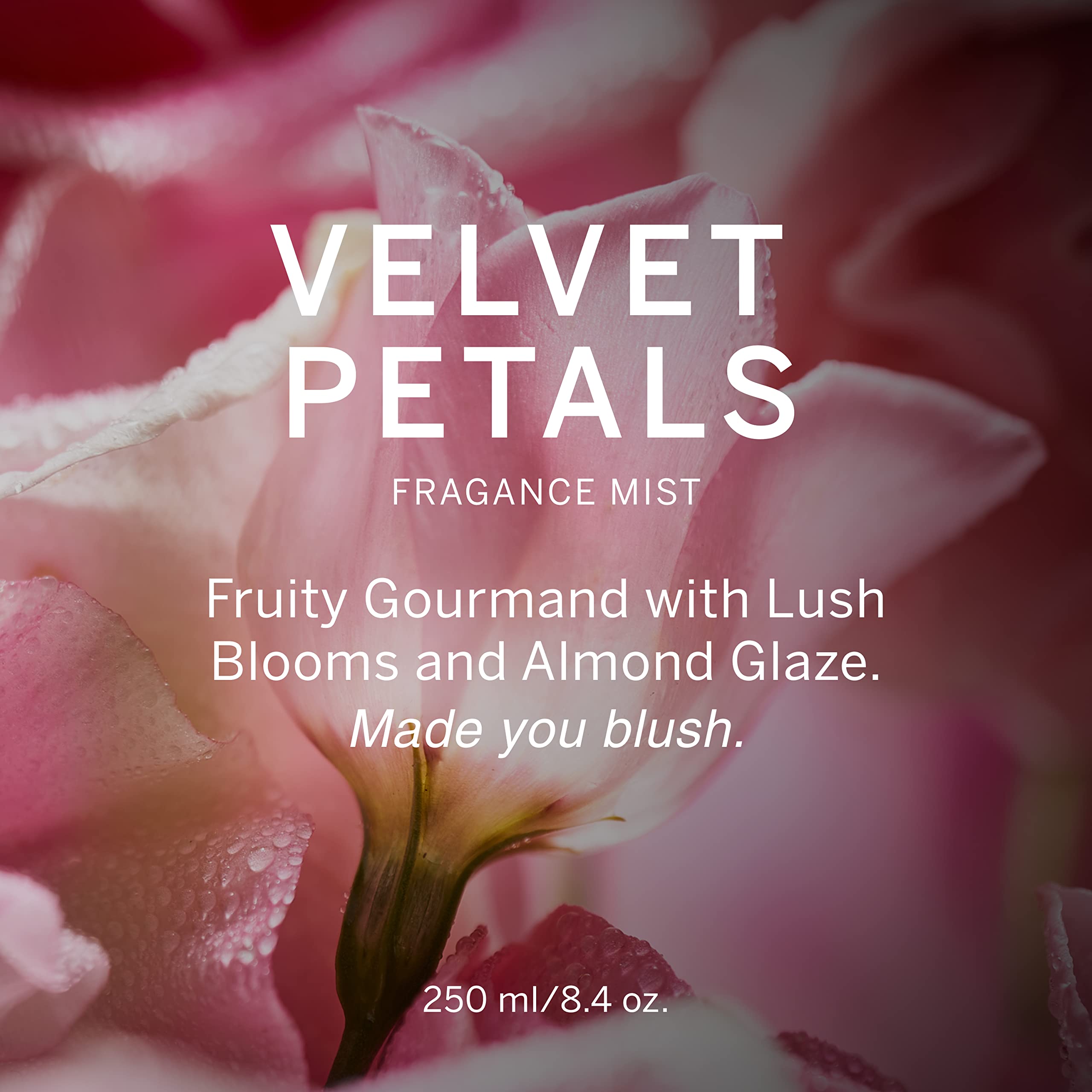 Victoria's Secret Velvet Petals lotion close-up highlighting nourishing texture.