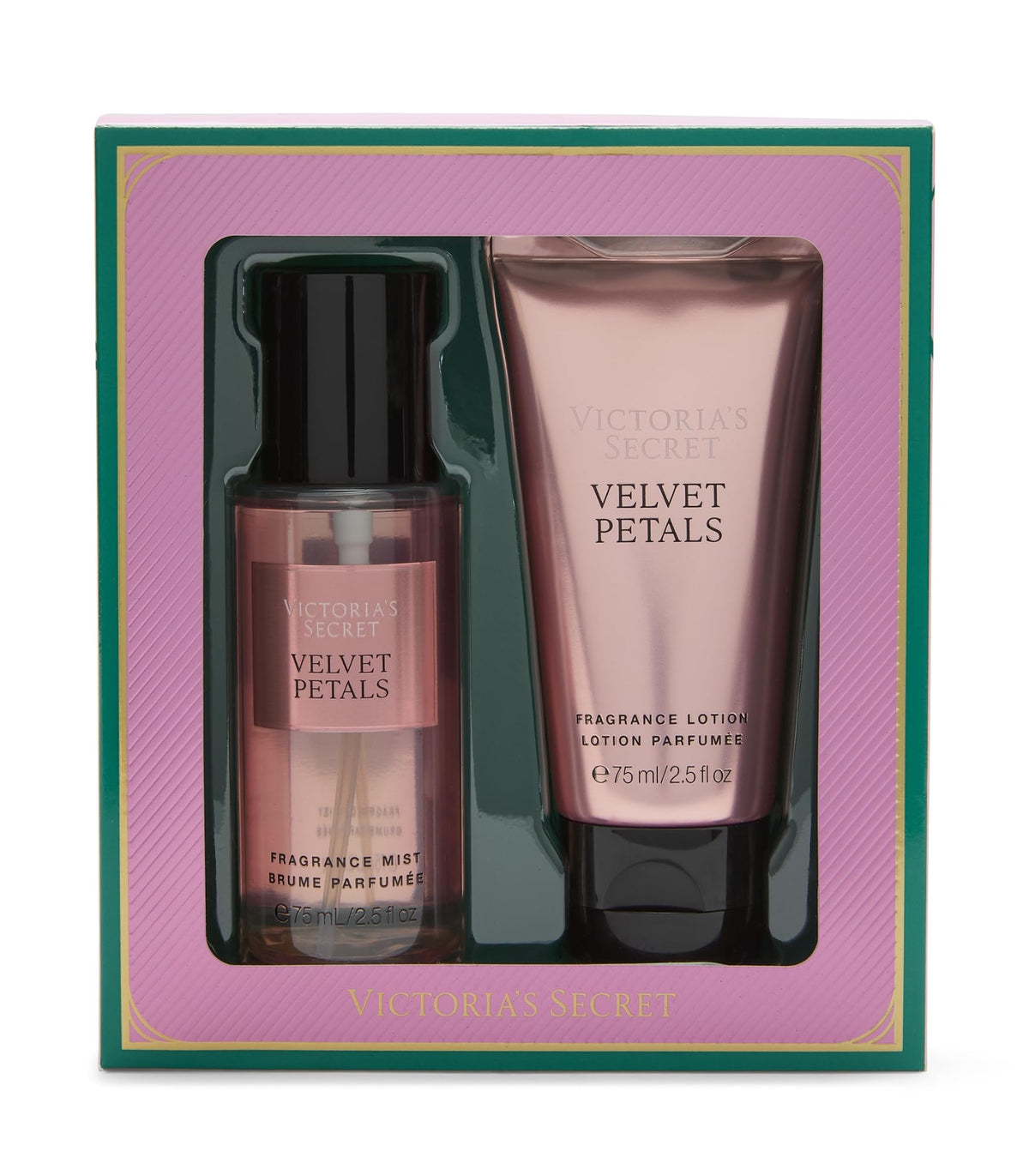 Victoria's Secret Velvet Petals mini mist bottle for on-the-go fragrance refresh