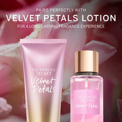Victoria's Secret Velvet Petals mist spray on neck for subtle scent