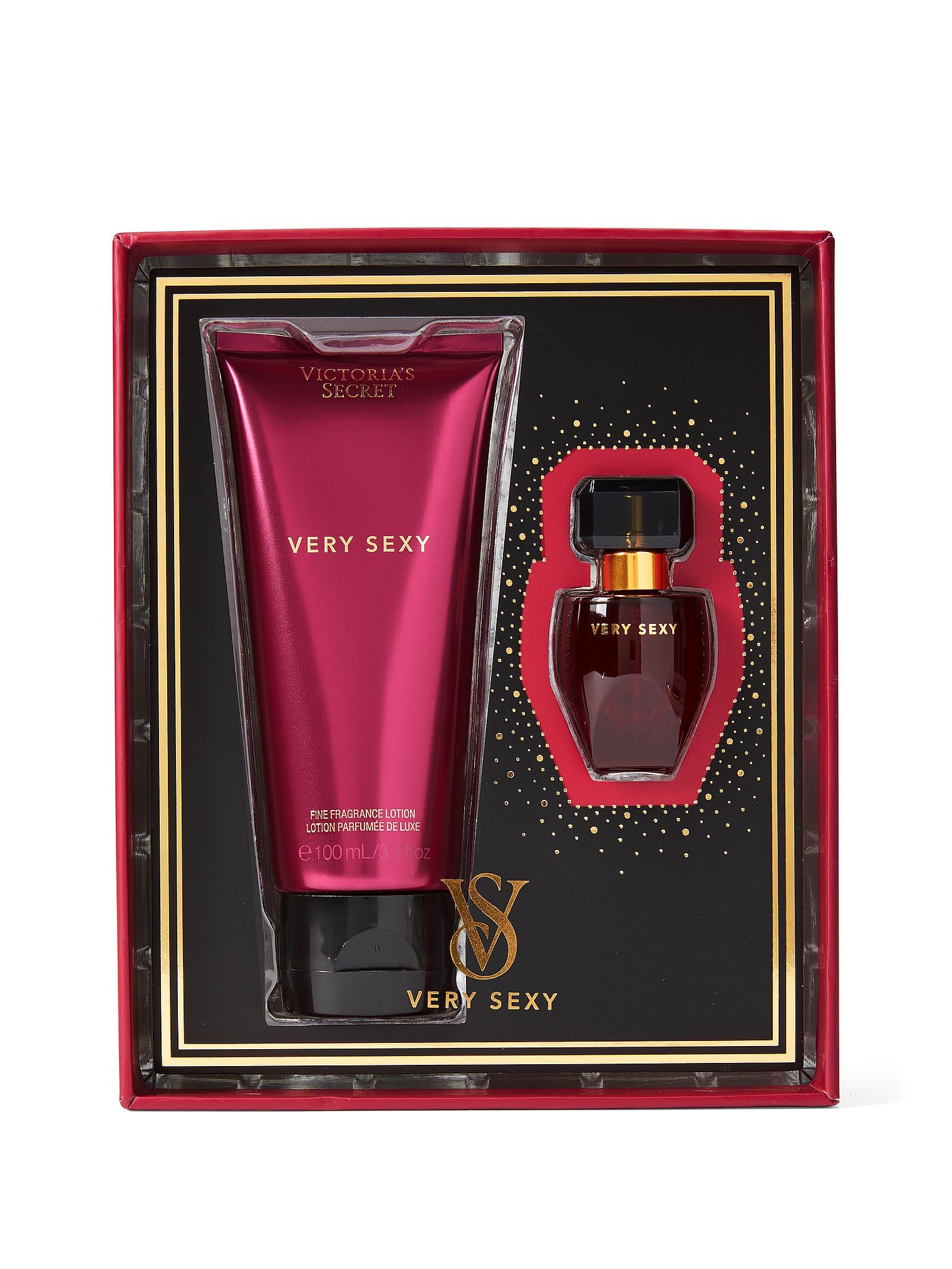 Victoria's Secret Very Sexy EDP close-up highlights vanilla orchid and blackberry.