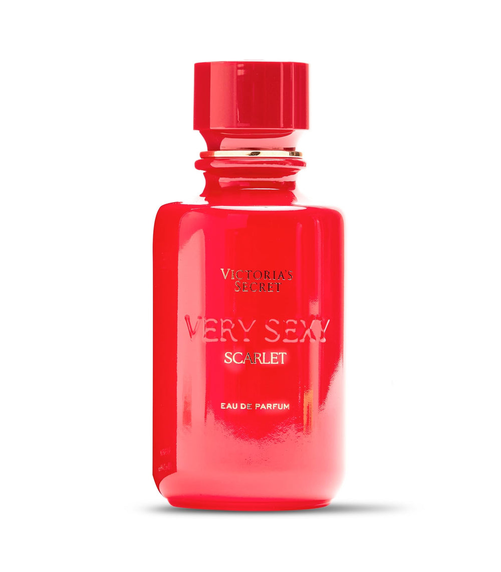 Victoria's Secret Very Sexy Scarlet rose petals close-up conveys lush floral notes.