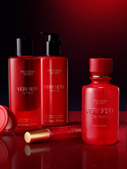 Very Sexy Scarlet rose petals scene suggesting evening romance and confidence.