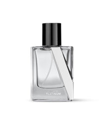 Victoria's Secret VS Him Platinum bottle cap detail suggests refined style for formal occasions