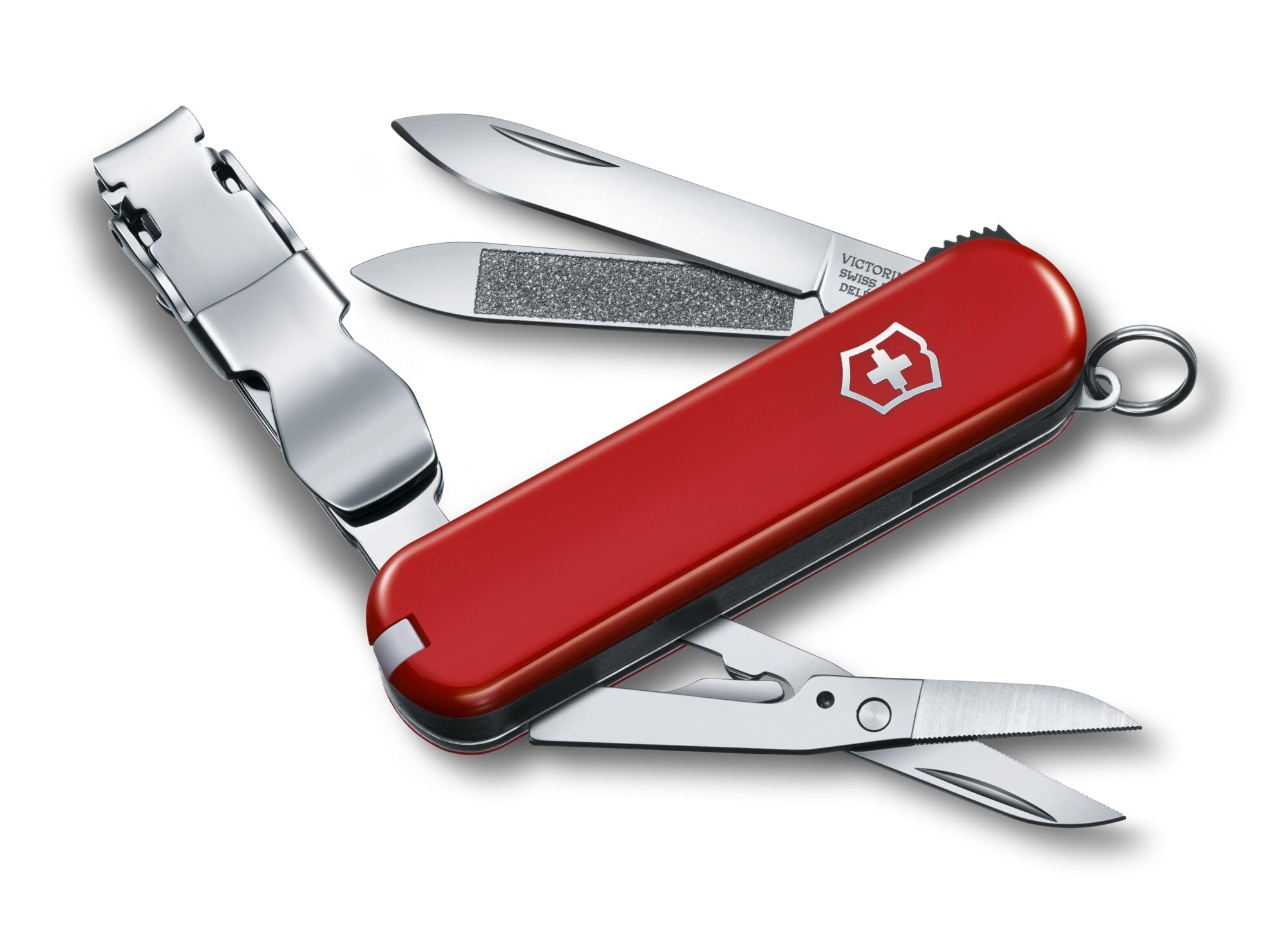 Victorinox Nail Clip 580 compact design shown for easy daily carry.