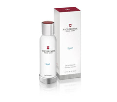 Victorinox Swiss Army Sport EDT bottle close-up for daily wear