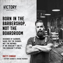 Victory Primer misting application provides quick texture and backbone for tough hair.