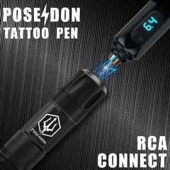 Vidattx Poseidon cartridge needles provide smooth color absorption for consistent shading.