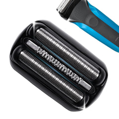 VIDSA 21B S3 replacement head close-up highlights precision blades for a smooth shave