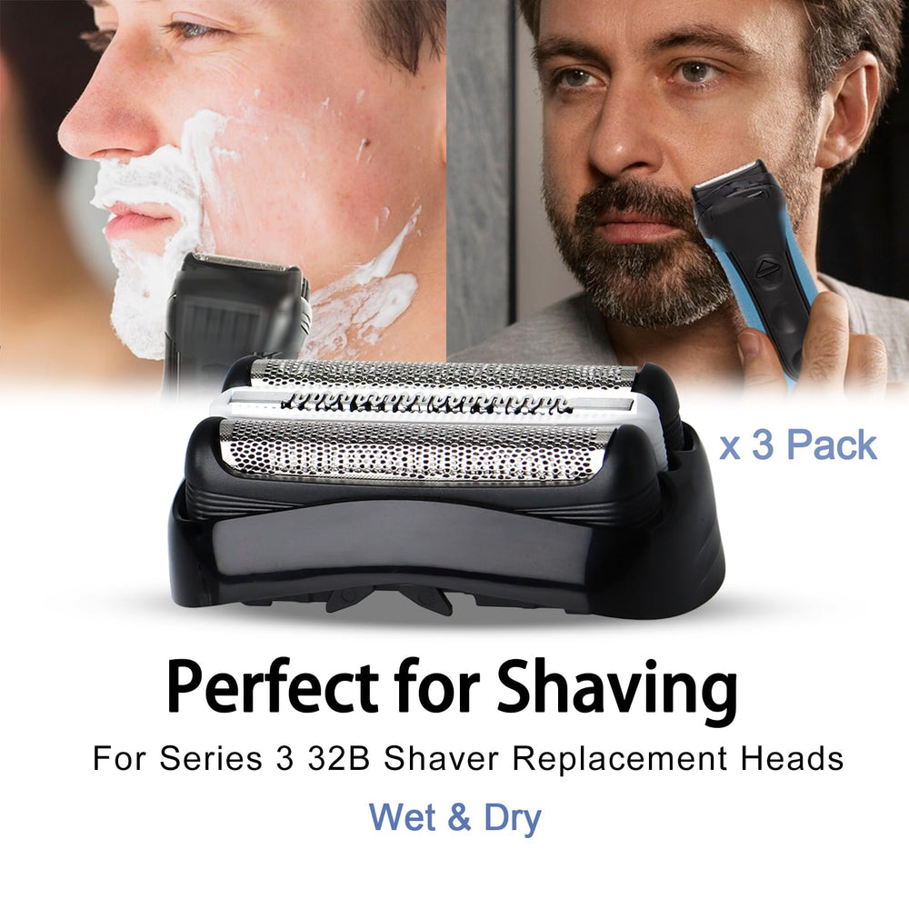VIDSA S3 32B foil and cutters close-up highlighting precision for a closer shave