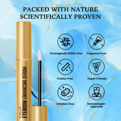 VieBeauti eyebrow serum hydration formula soothes skin under brows during routine
