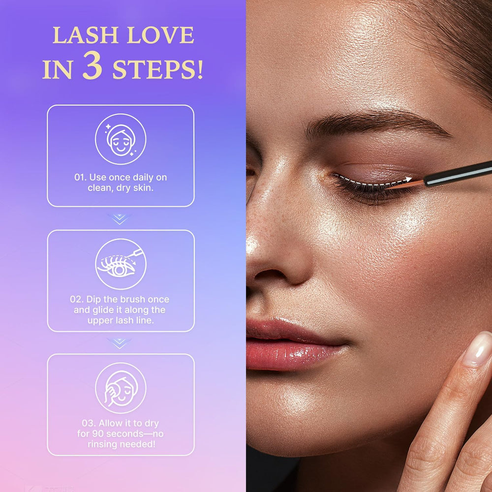 VieBeauti Lash Serum lifestyle shot demonstrates easy inclusion in everyday beauty rituals.
