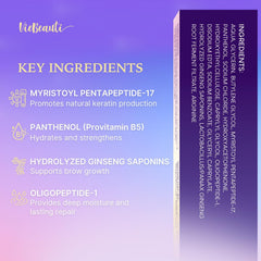 VieBeauti Lash Serum morning and evening routine shown for seamless daily care.
