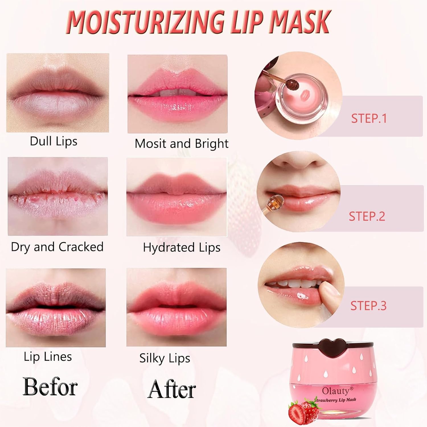 Vienflona Honey Pot Lip Balm with applicator stick and compact design.