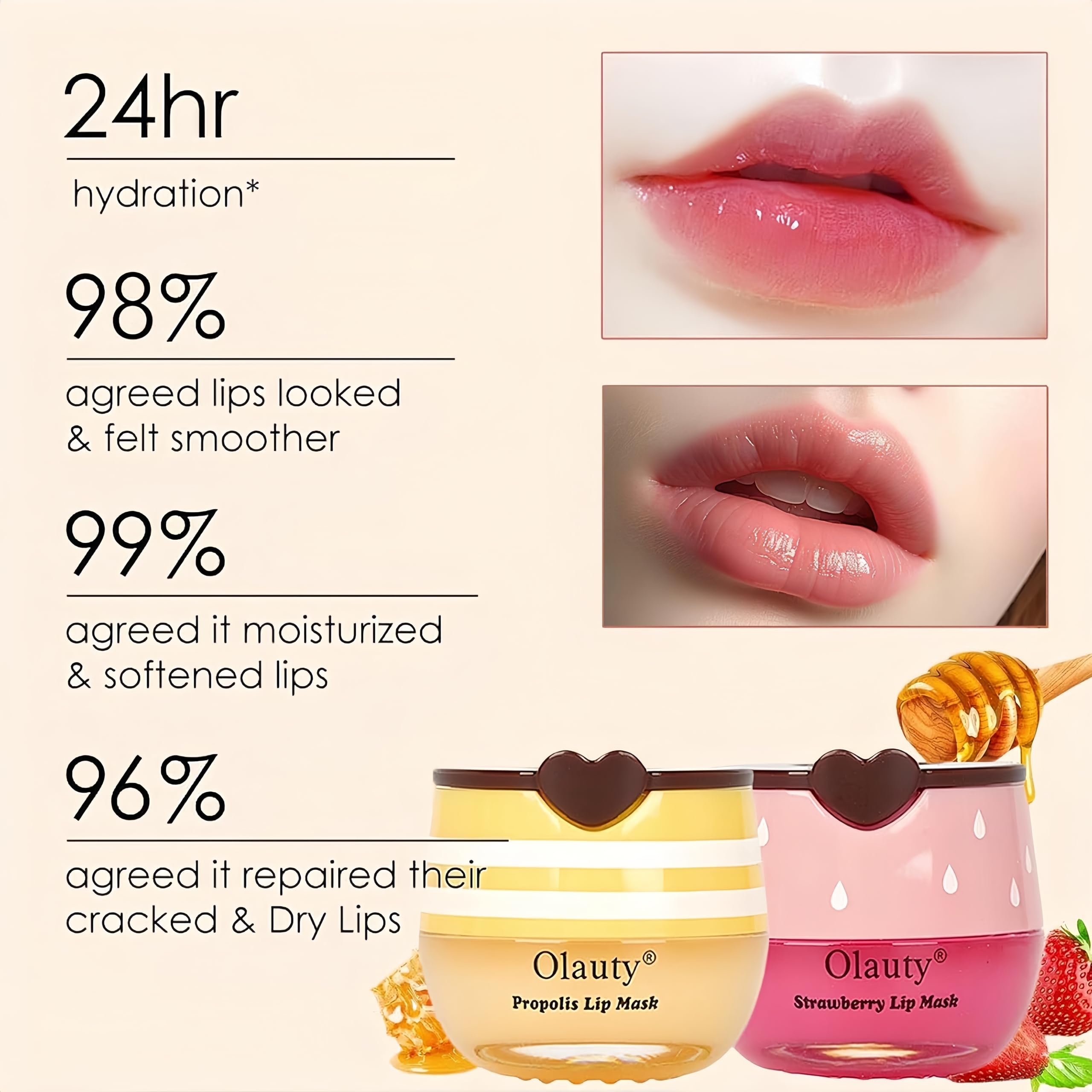 Vienflona bee lip balm honey pot packaging highlights compact travel design for on-the-go care.
