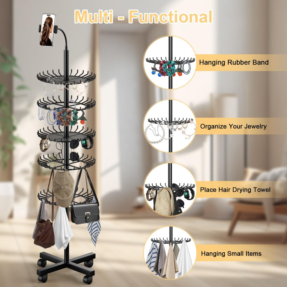 VIFOCUFY braiding hair rack professional-grade for salons and DIY use.