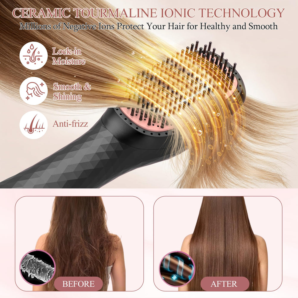 VIGNONY 3-in-1 with ceramic tourmaline technology for even heat and shine