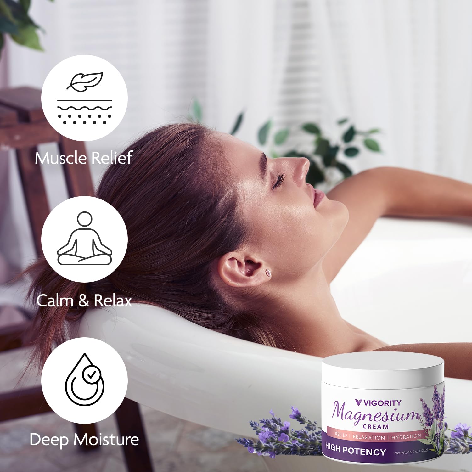 Vigority magnesium lotion application on children supports a gentle bedtime calm.