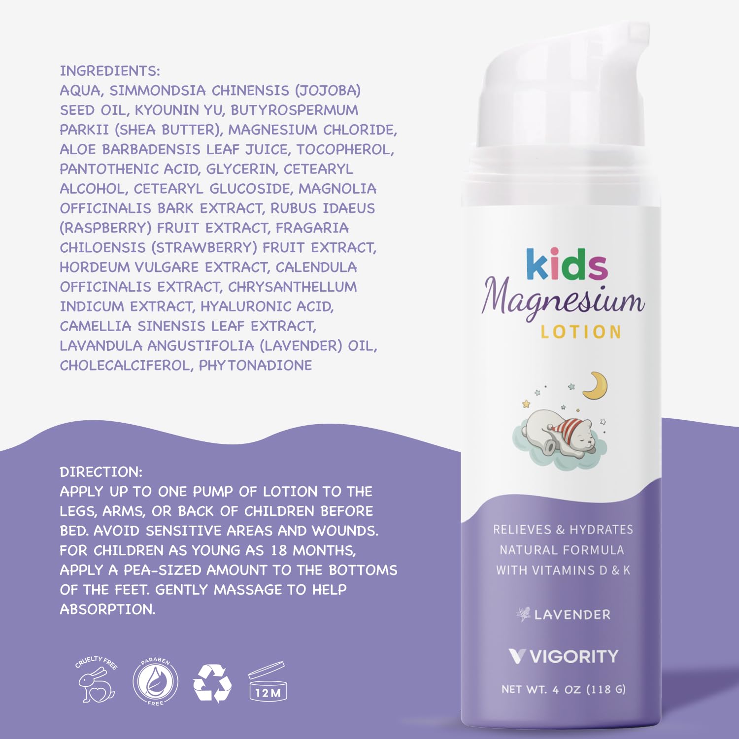 Vigority safe-for-sensitive-skin ingredients icon signals gentle formulation for delicate skin.