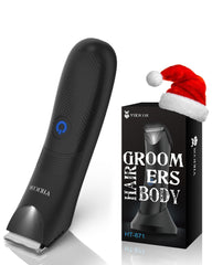VIKICON Manscape Trimmer LED light enables precise grooming in low light
