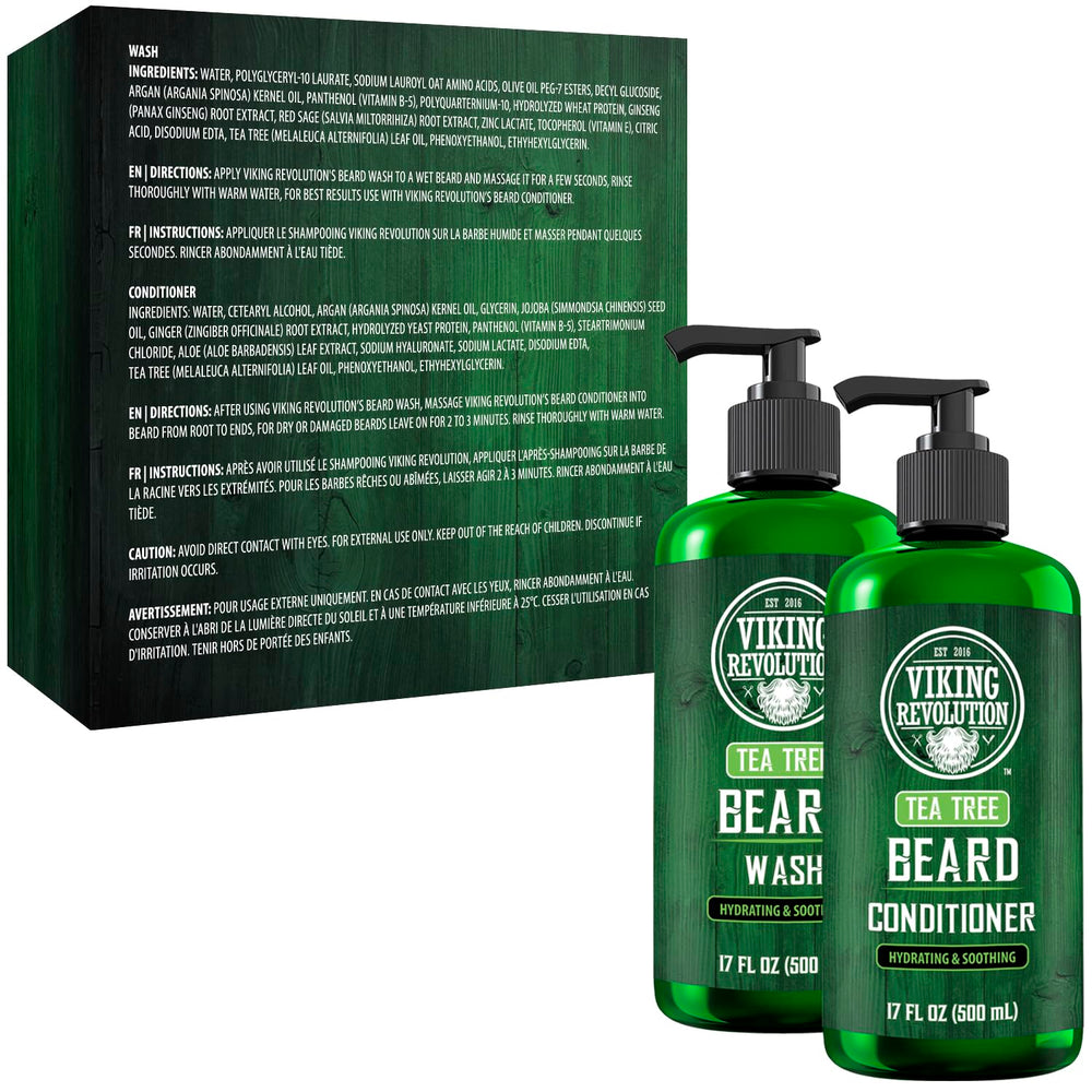 Viking Revolution Argan Oil and Vitamin E blend ingredient panel highlights deep moisturization.