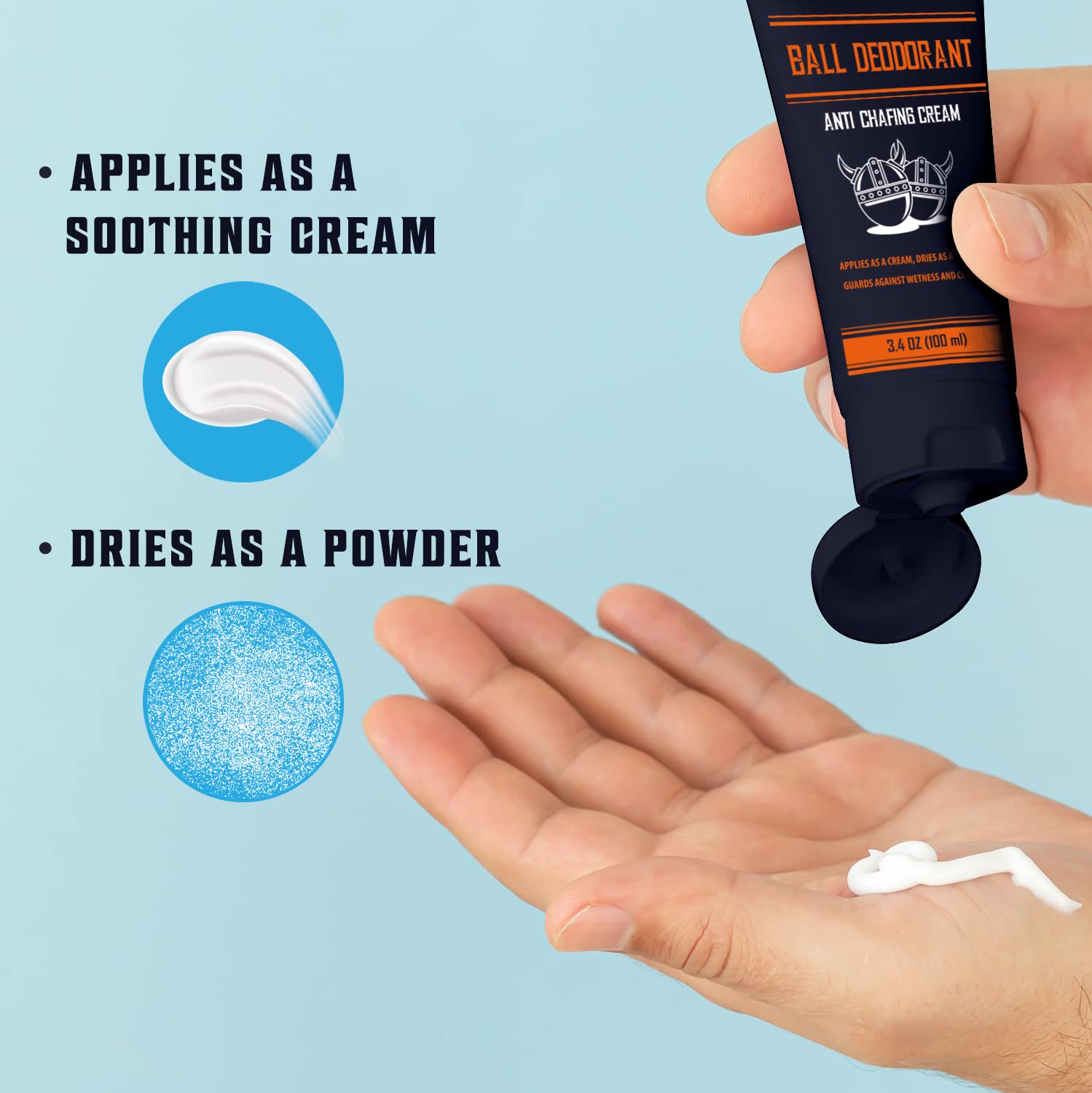 Viking Revolution balls-deodorant-aloe-purslane 2-pack packaging showcases value.